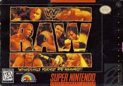 WWF Raw - Loose - Super Nintendo