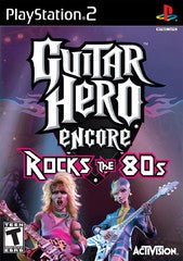 Guitar Hero Encore Rocks the 80's - In-Box - Playstation 2