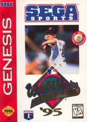 World Series Baseball 95 [Cardboard Box] - Loose - Sega Genesis