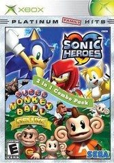 Sonic Heroes and Super Monkey Ball Deluxe - Complete - Xbox