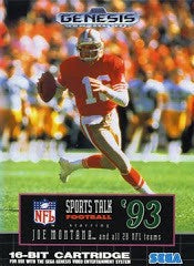 Sports Talk Football '93 Starring Joe Montana - Loose - Sega Genesis