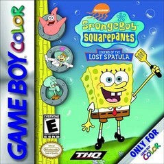 SpongeBob SquarePants Legend of the Lost Spatula - In-Box - GameBoy Color