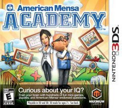 American Mensa Academy - Loose - Nintendo 3DS