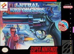 Lethal Enforcers [Gun Bundle] - Loose - Super Nintendo