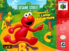 Elmo's Letter Adventure - Loose - Nintendo 64