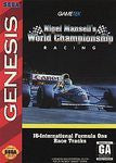 Nigel Mansell's World Championship Racing - Complete - Sega Genesis