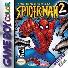 Spiderman 2 The Sinister Six - Complete - GameBoy Color