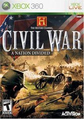 History Channel Civil War A Nation Divided - In-Box - Xbox 360